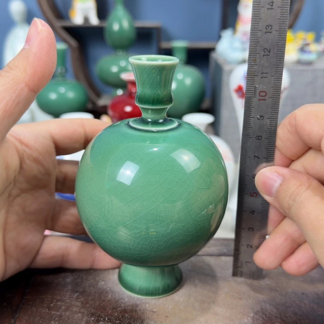陶瓷手工小花器摆件