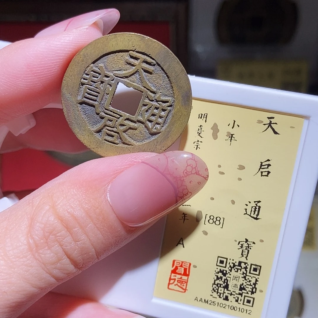 铜永通文化 明 天启通宝1012L