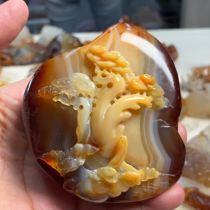 点****未镶嵌吊坠(不含链)玛瑙/玉髓