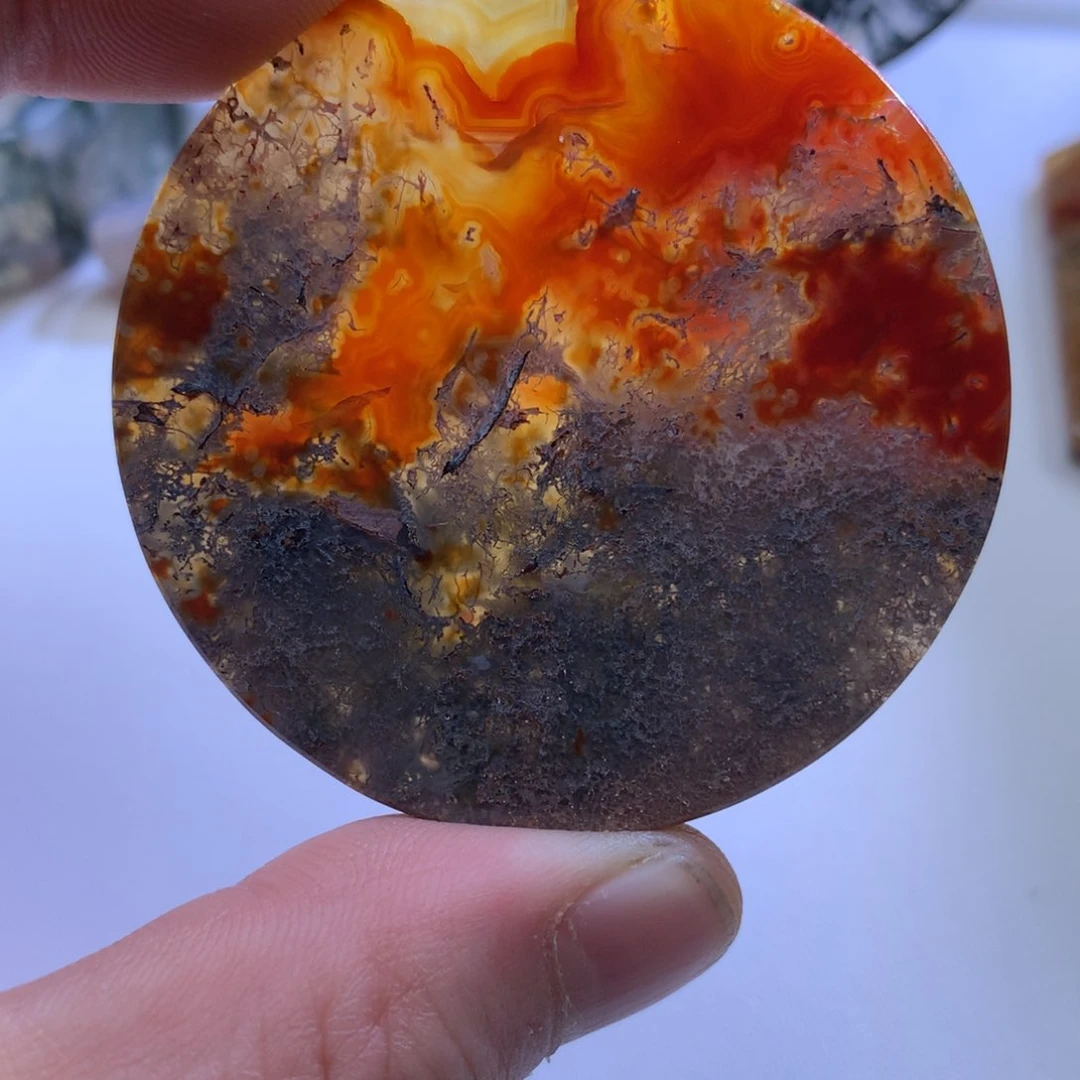 玛瑙/玉髓颈饰未镶嵌倩*