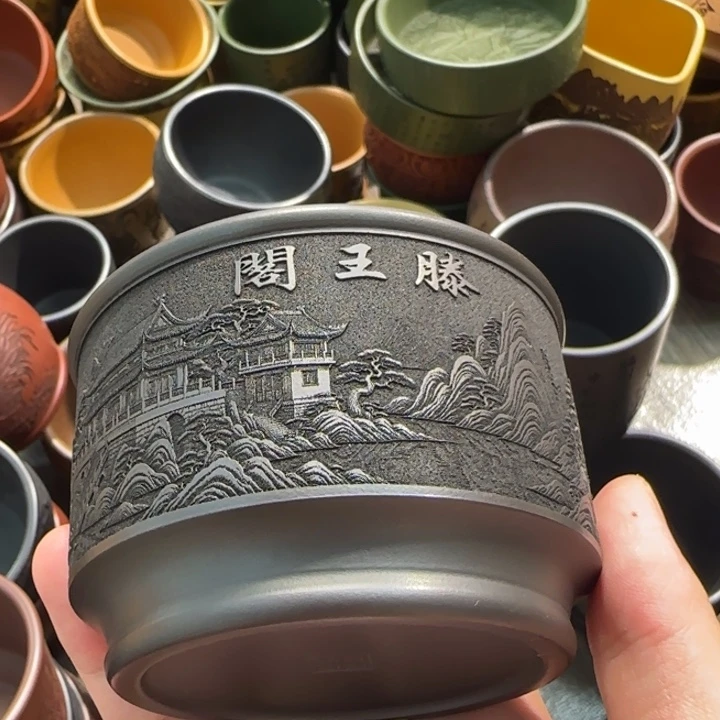 茶杯紫砂全手工紫砂