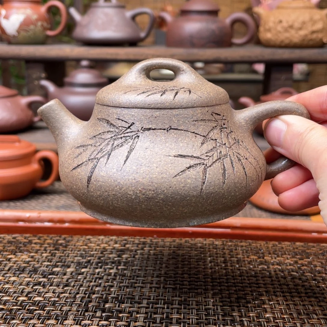 茶壶紫砂宜兴原矿紫砂手工制全250