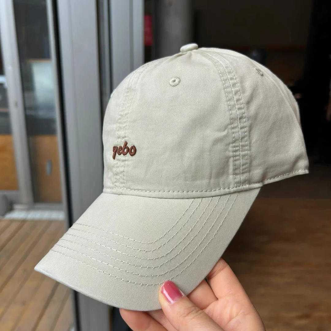 鸭舌帽棒球帽子女士2025新款防晒大脸显脸小深顶加深宽大帽檐软顶