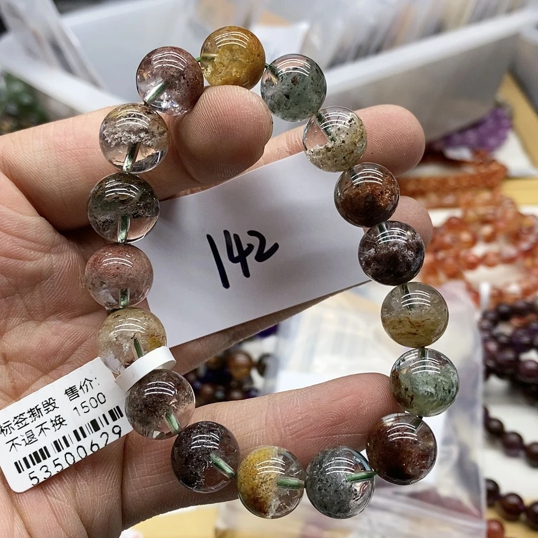 水晶手串未镶嵌天然