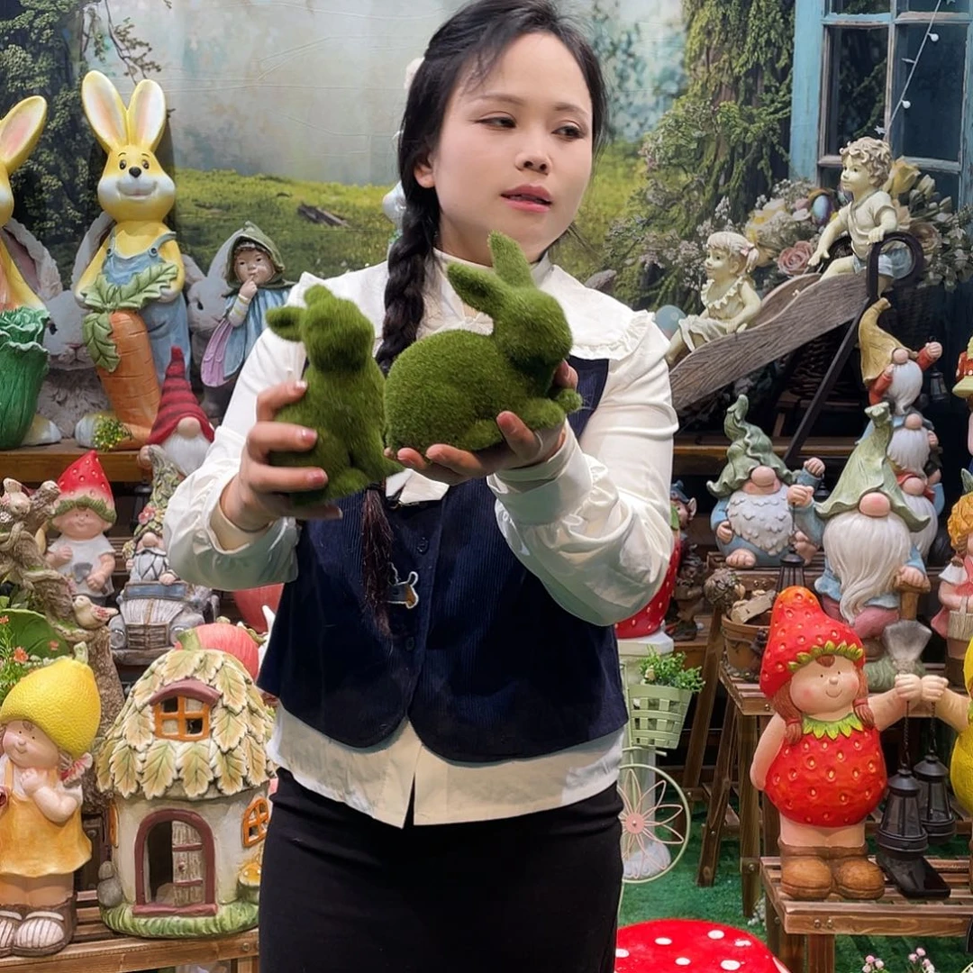 摆件花园摆件红红火火