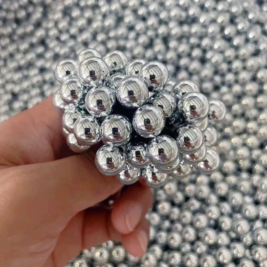 弹弓专用电镀亮面钢珠 7mm 8mm 9mm 10mm镀锌防锈
