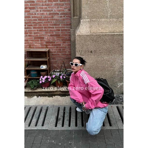 zero eleven定制洋气早春侧杠拉链夹克棒球服运动休闲外套DZD1102