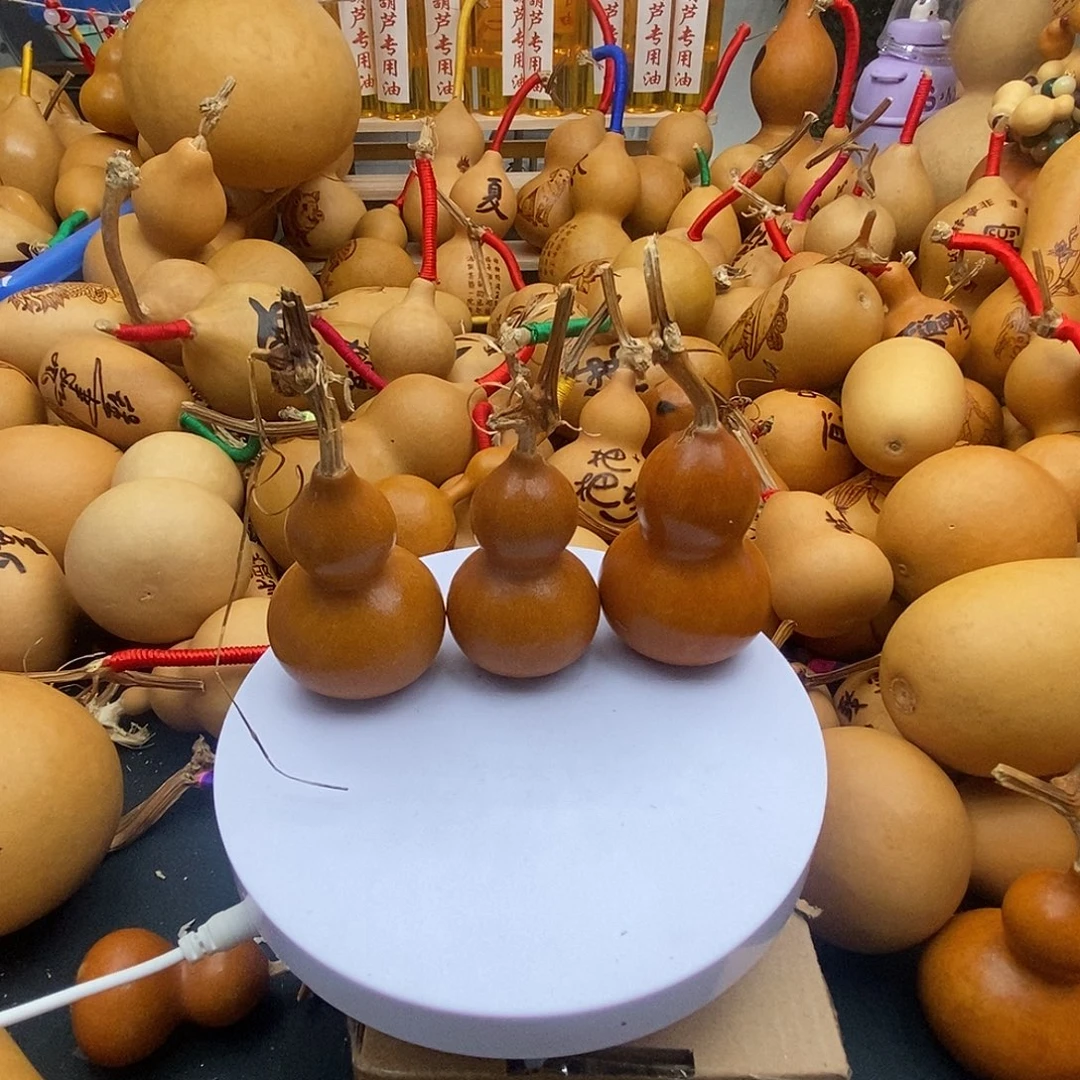 @***6香榧木葫芦工艺品