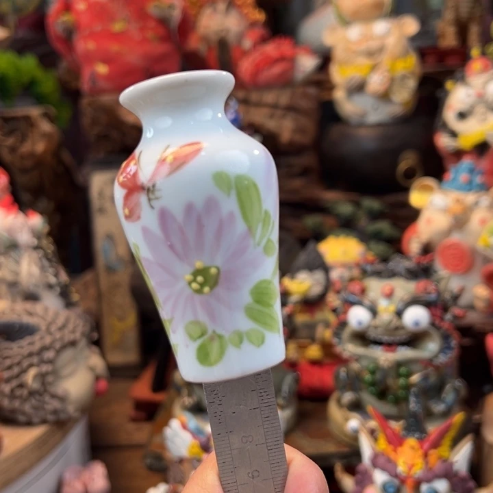 陶摆件小镇青花每日有新品
