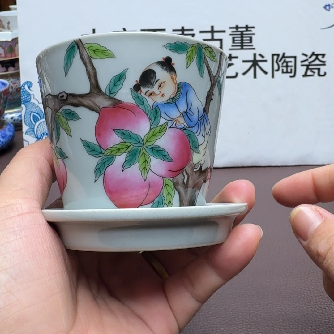 景德镇手工手绘展示