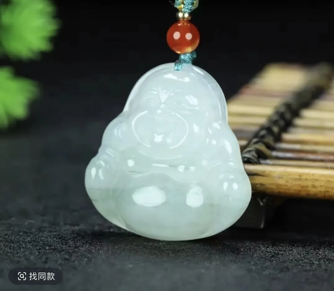 天山翠玉佛公精致小巧