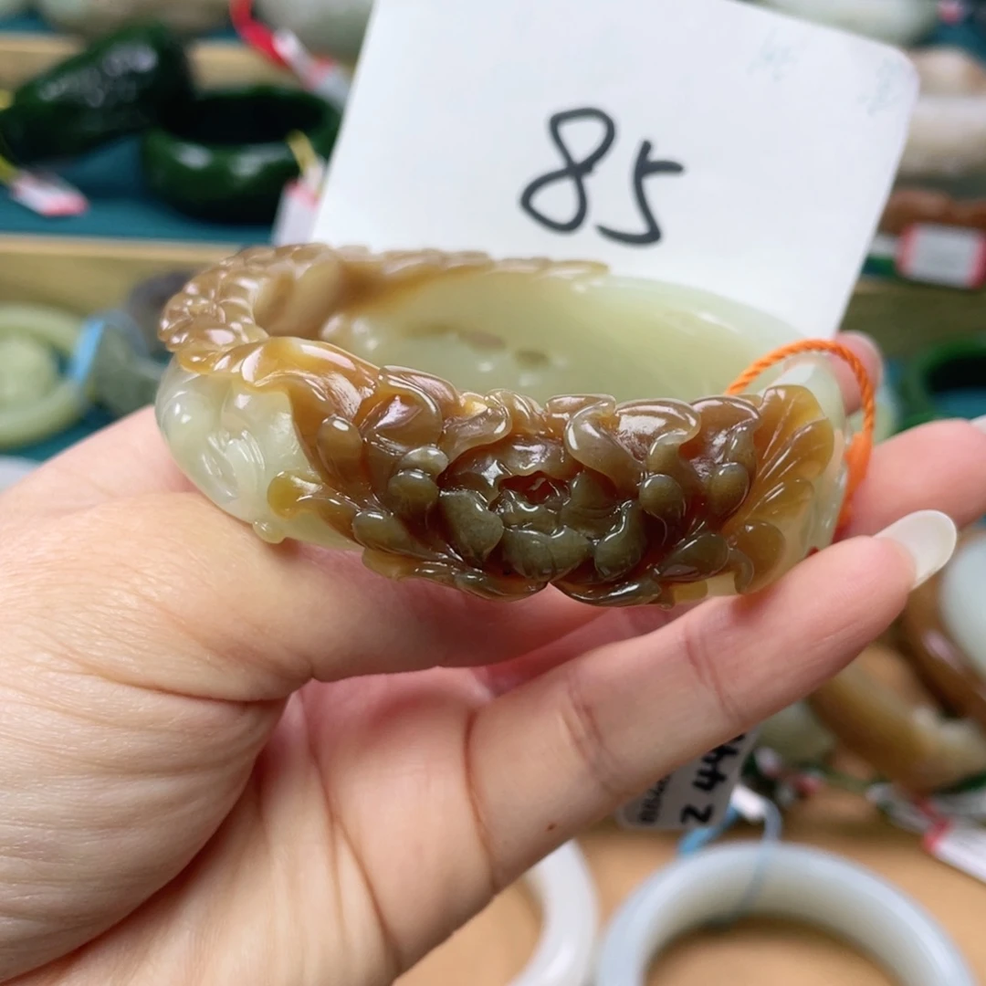 未镶嵌手镯和田玉圈口58