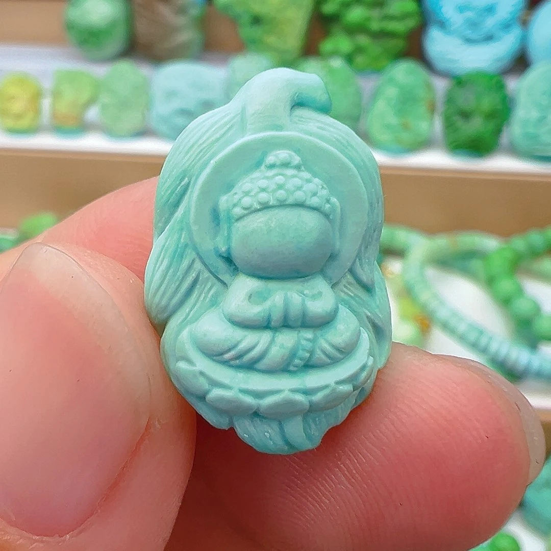 未镶嵌绿松石项链