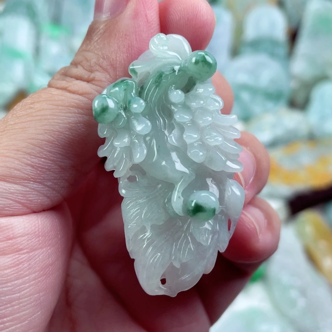 *****翡翠未镶嵌吊坠(不含链)