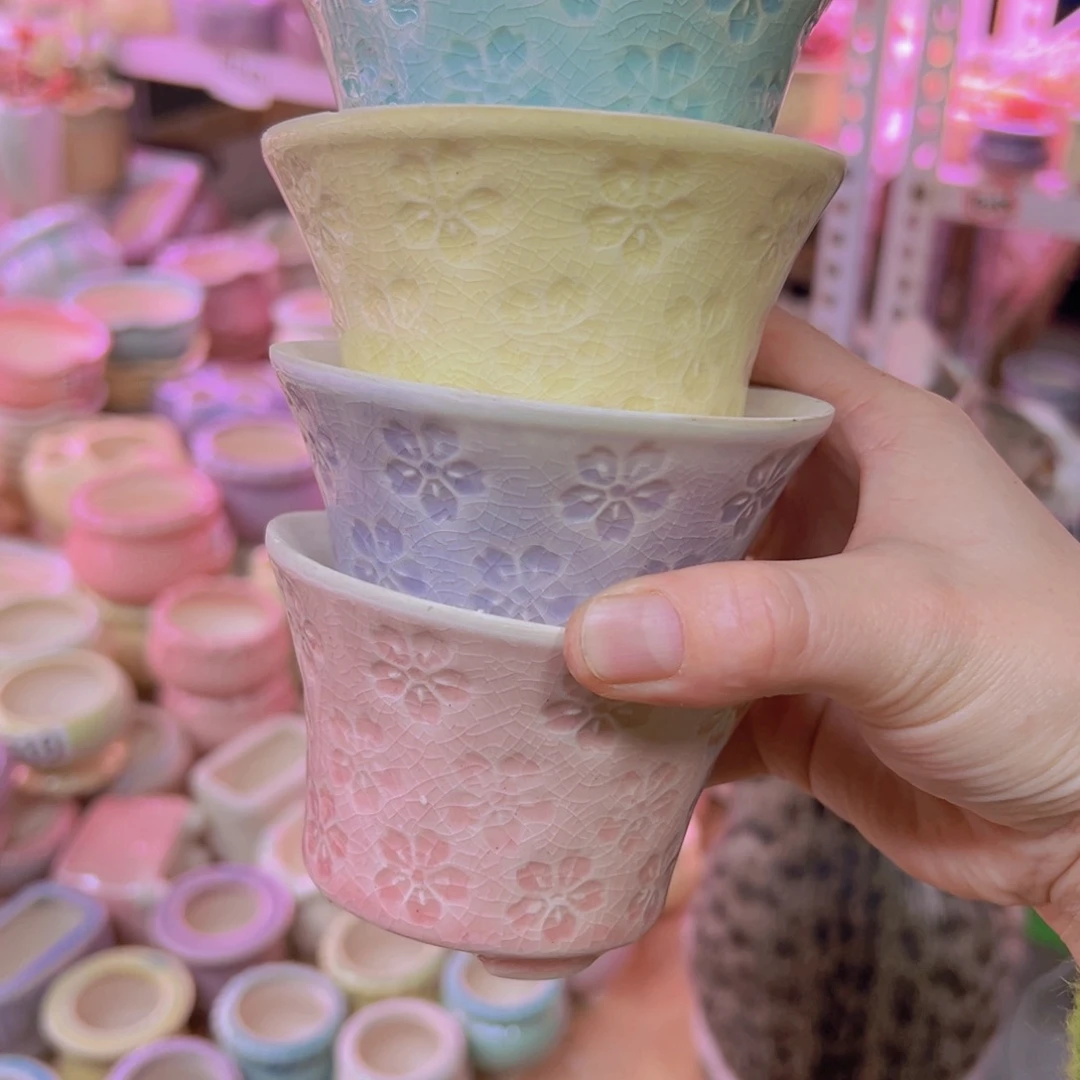 陶瓷花盆当场凑满12包邮