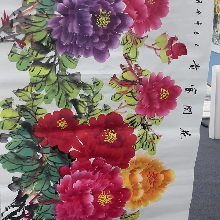 国画手绘国画作品