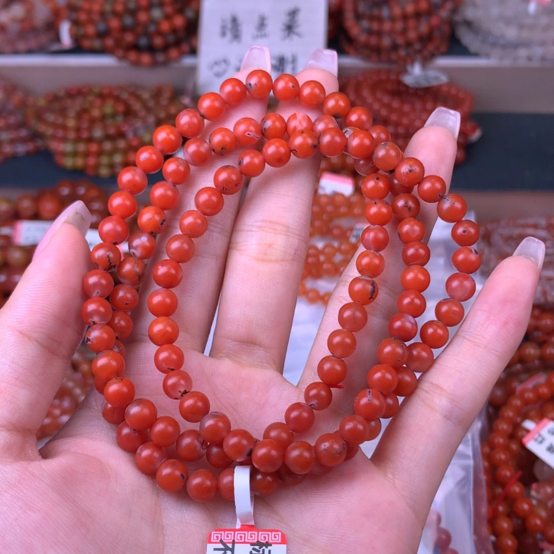未镶嵌手链南红玛瑙卡6
