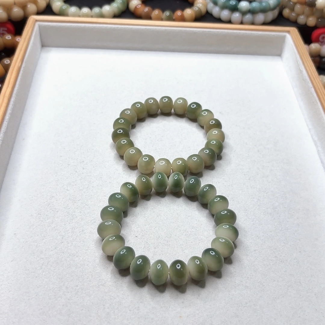 大***然菩提根/象牙果手串