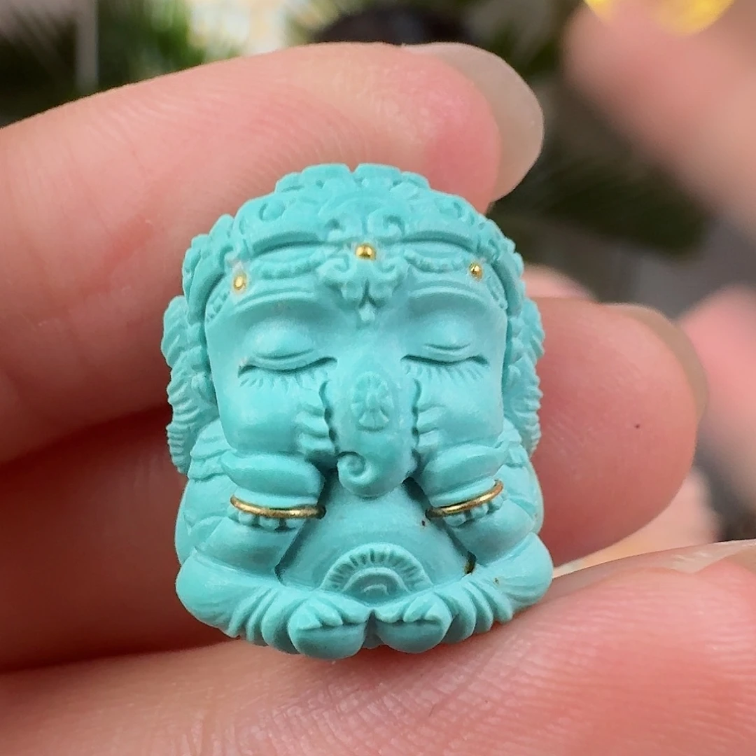 绿松石珠宝奇石未镶嵌