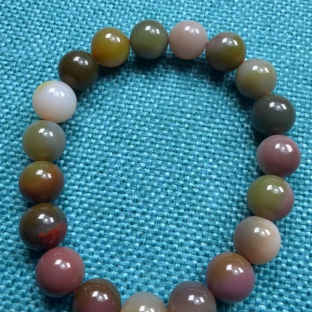 南红玛瑙合金手链