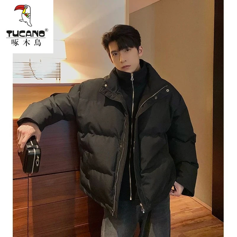 一轩轩轩【池昌旭本命棉服棉袄】冬季设计感加厚假两件棉服Ann15881