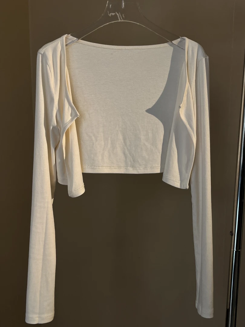 XQIN清冷感飘逸开衫披肩薄外套温婉外披QXQHZ48747