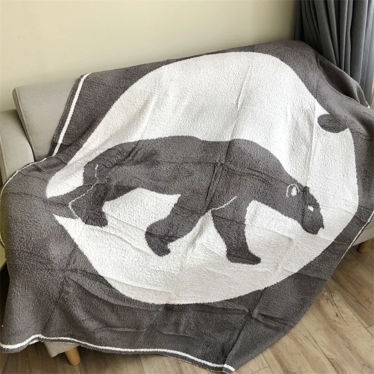 欧式家用办公午睡休闲毯子便携披肩毯盖毯空调毯