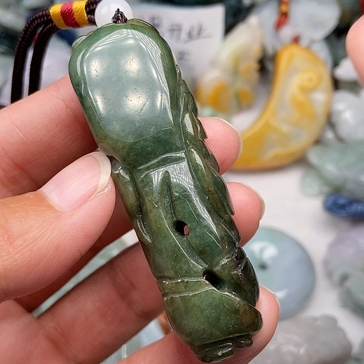 未镶嵌挂件翡翠翡翠