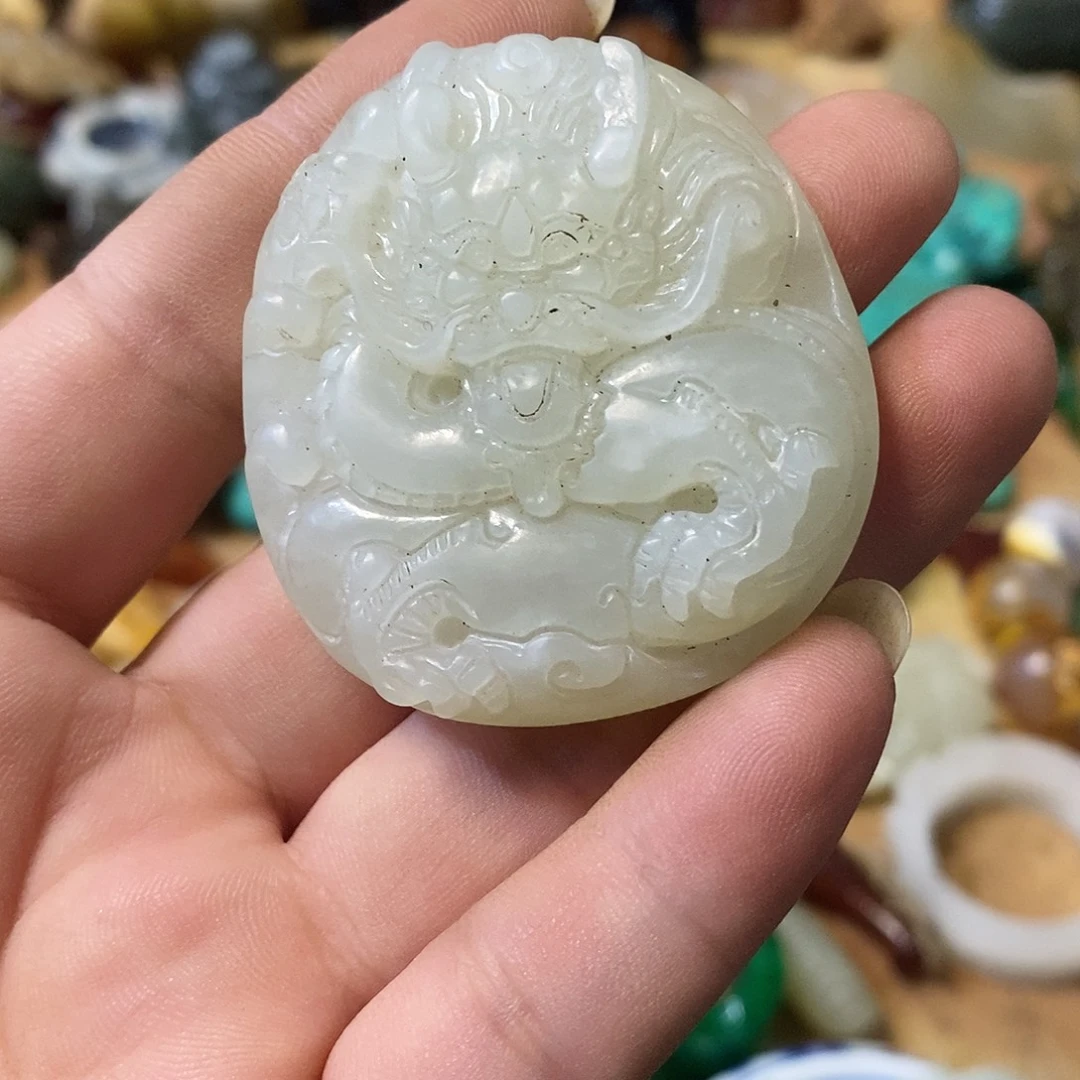 和田玉（糖玉）未镶嵌挂件