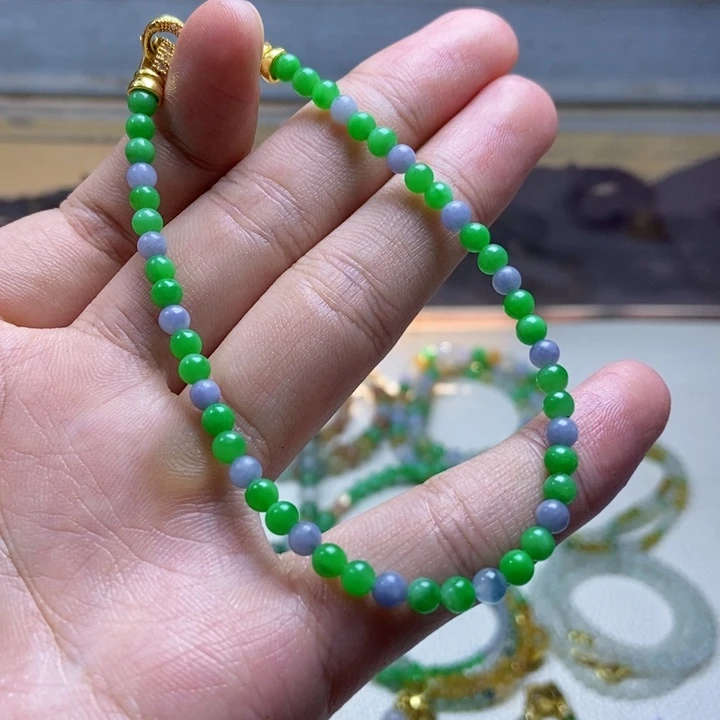 定制翡翠未镶嵌缅甸翡翠A货卡4.1