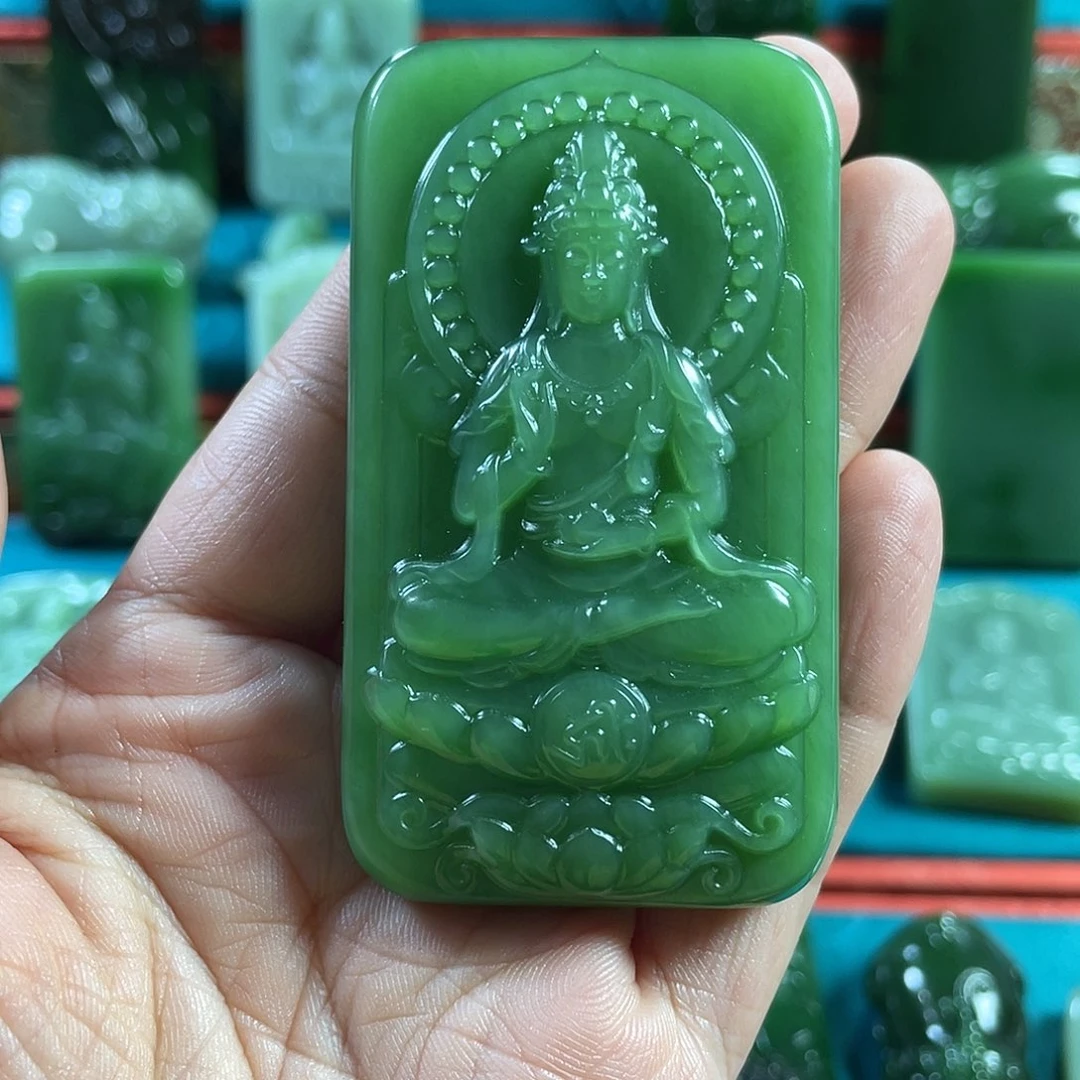 心***晴和田玉未镶嵌颈饰