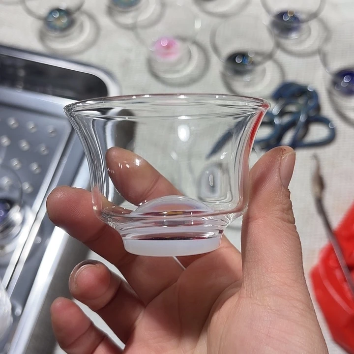 玻璃手工艺品玻璃茶器清杯丹韵