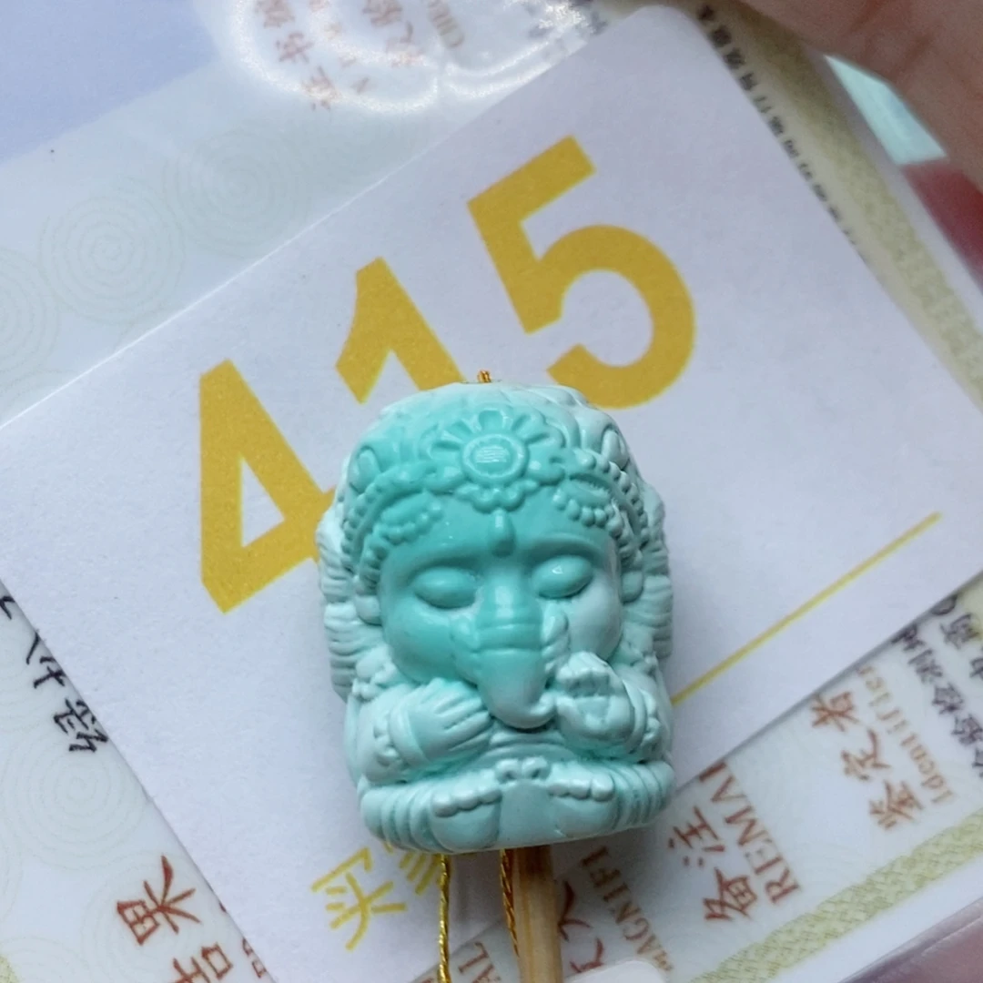 未镶嵌绿松石珠宝奇石