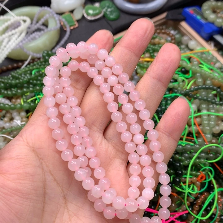 和田玉未镶嵌手链35