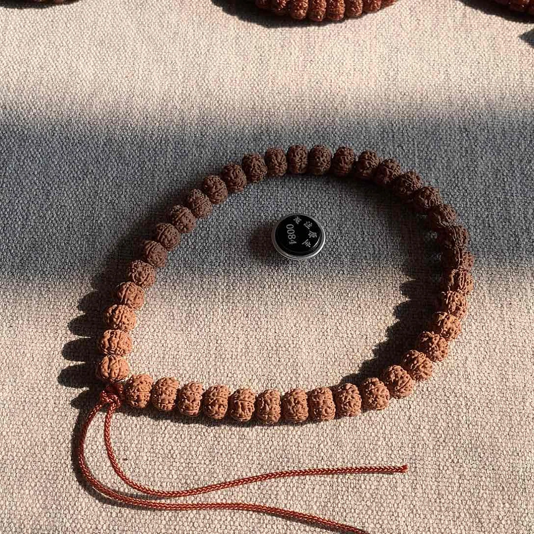 金刚菩提手串平头细纹 8.8mm 0084