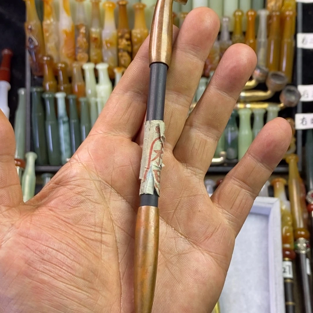 米*直播间定制旱烟袋