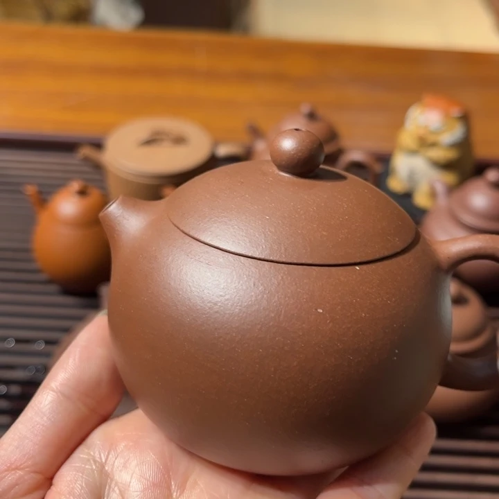 茶壶紫砂微瑕西施壶