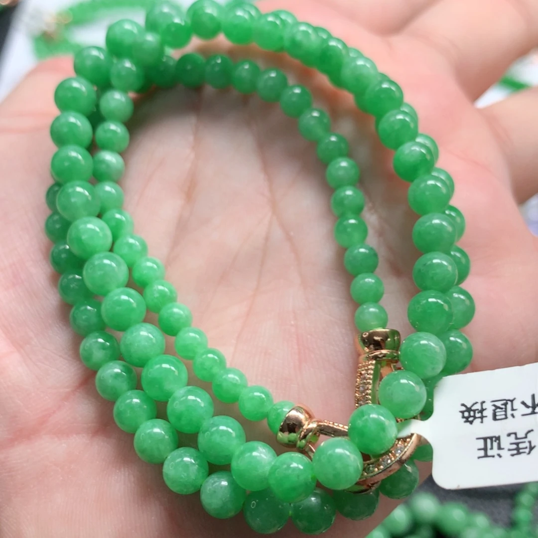 翡翠未镶嵌手链翡翠