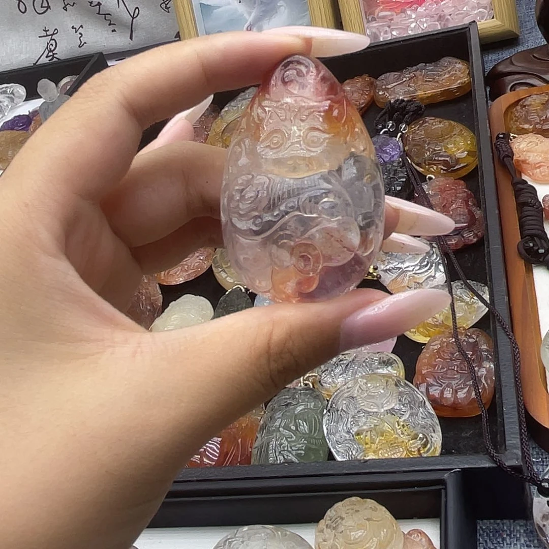 颈饰未镶嵌水晶天然