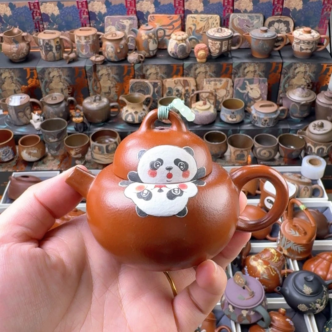 茶壶紫砂125cc原矿精工半手