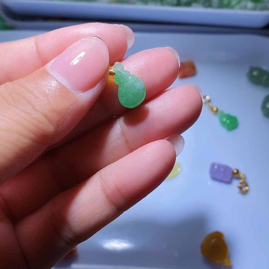 颈饰未镶嵌翡翠363