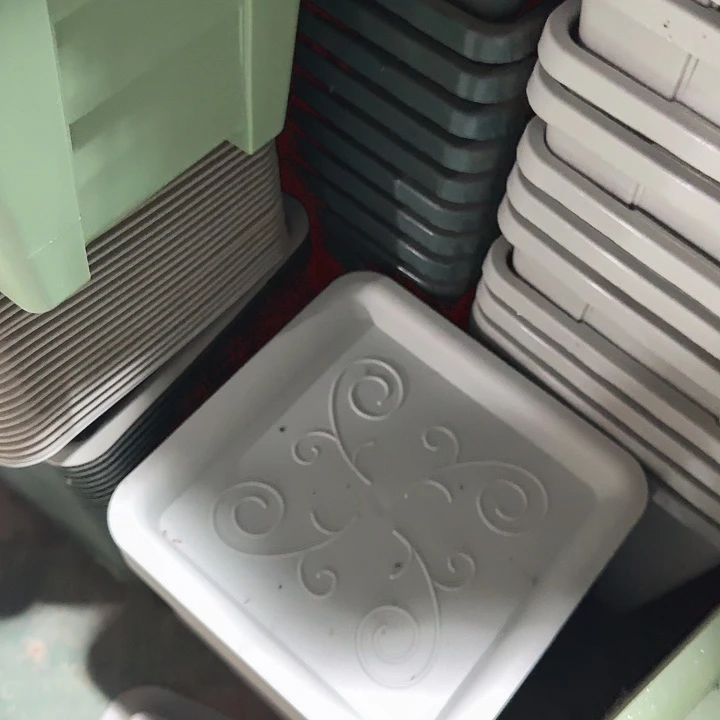 方1灰白灰白托盘10个