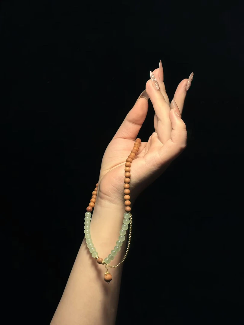 芭比檀双圈+仙女链（无礼盒）274