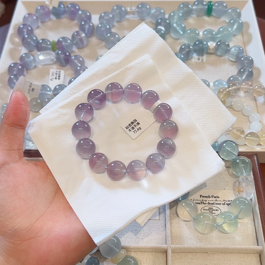 水晶手链未镶嵌呵****子48小时鉴赏