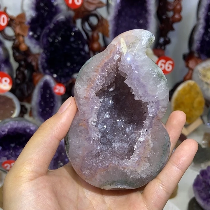 紫晶未镶嵌大型摆件（非配饰）