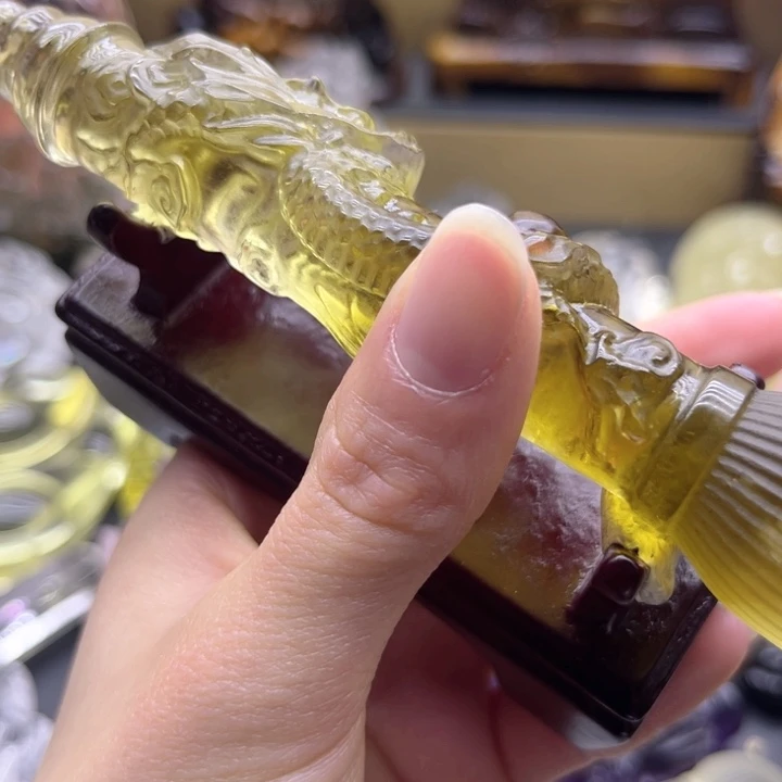 水晶摆件未镶嵌蕾摆件