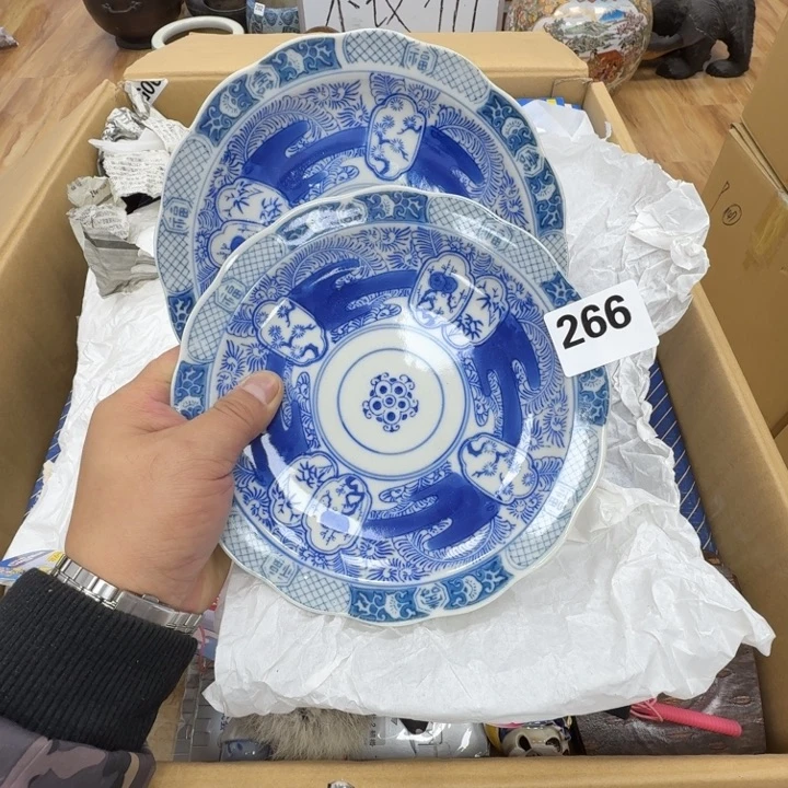 瓷片工艺品摆件瓷器摆件正能量