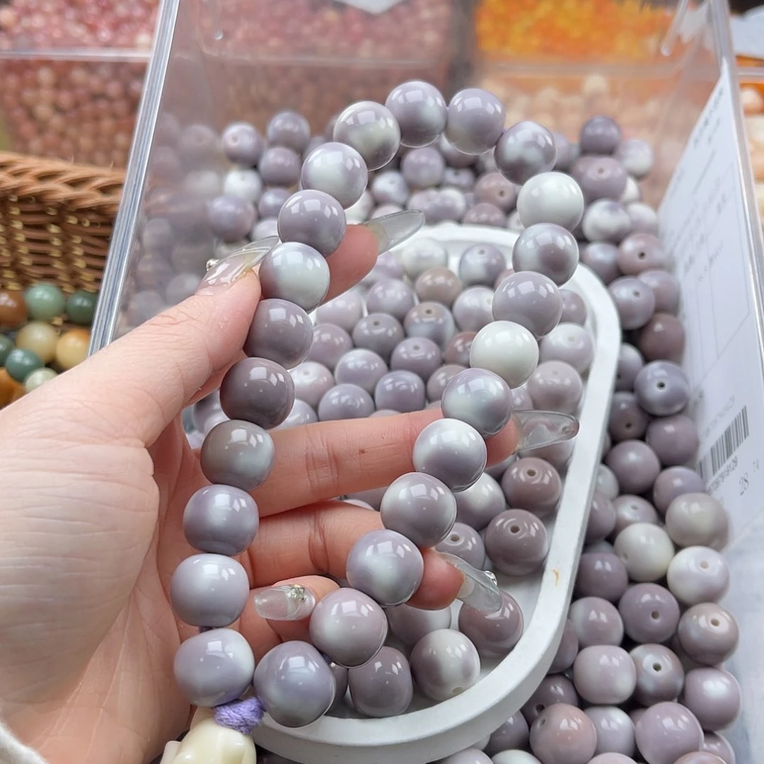 白玉菩提吊坠c14mm/30+5颗