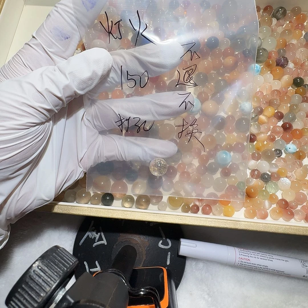 水晶单珠单珠未镶嵌一***火