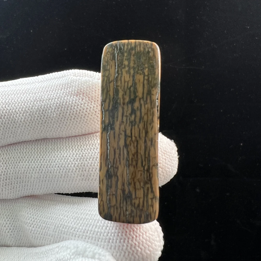 P4577天然猛犸牙 肥皂 无事牌 14*41*11mm支持鉴定 假一罚四